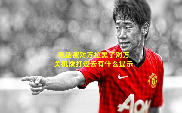 电话被对方拉黑了对方关机拨打过去有什么提示
