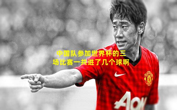中国队参加世界杯的三场比赛一共进了几个球啊